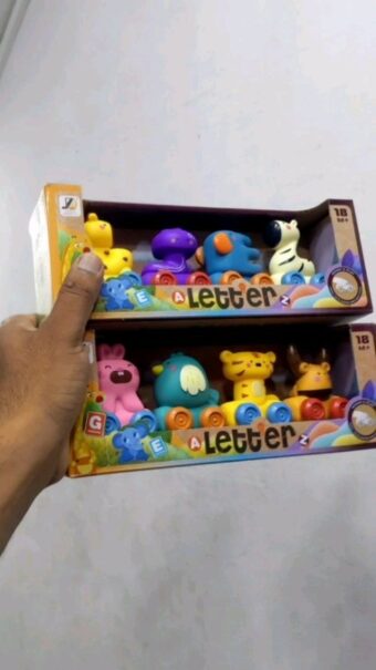 Alphabet Animal Learning Toy for Kids – Fun & Interactive Way to Teach Letters, Words & Animal Names – Perfect for Toddlers - Pack Of 03 - Image 3
