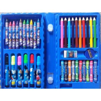 42-Piece Complete Coloring Kit for Kids – Themed Crayons, Markers, Pencil Colours & Art Accessories - Image 6