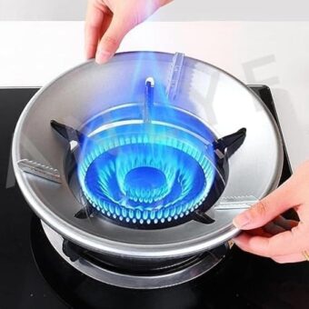 Briout Gas Saver Burner Stand,Windproof Energy Saving(Silver color) - Image 13