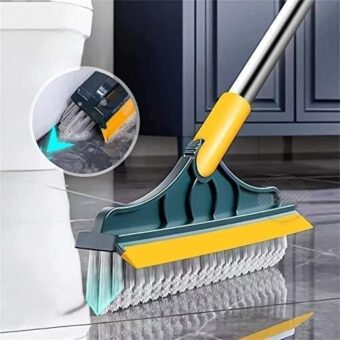 2 In 1 Floor Cleaning Brush Bathroom Tile Windows Floor Cleaning Brush With 120° Rotatable Head – Multipurpose Bathroom Floor Cleaning Brush – Floor Brush Scrubber - Image 3