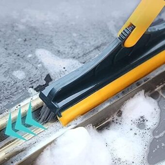 2 In 1 Floor Cleaning Brush Bathroom Tile Windows Floor Cleaning Brush With 120° Rotatable Head – Multipurpose Bathroom Floor Cleaning Brush – Floor Brush Scrubber - Image 4