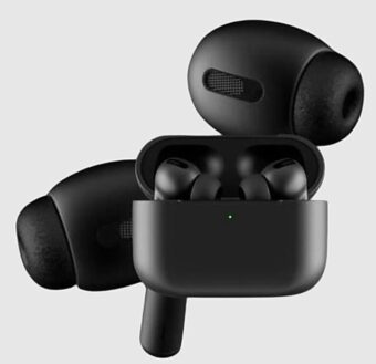 Premium Wireless Black AirPods Replica – Sleek Design, Superior Sound, Affordable Luxury - Image 2