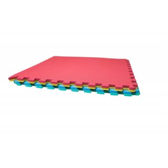 4 PCS MultiColor Puzzle Playmat for Kids – Soft Interlocking Foam Floor Mats for Play Area, Baby Crawling, and Toddler Safety – Colorful EVA Foam Tiles for Indoor Playroom or Nursery Flooring 2ftx2ft 9mm - Image 2
