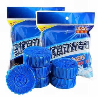 (1 pc)(Pack of 10 Pcs)Toilet Bowl Cleaner Deodorizer Bathroom Automatic Urinal Block Antibacterial Cleaning Tabs Stain Odor Remover Household(copy) - Image 3