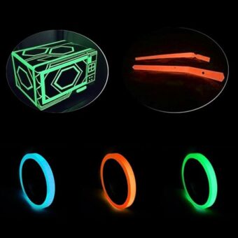 Luminous Adhesive Tapes, Stage Warning Tape, Removable PVC Glow in The Dark Stage Warning Tape Fluorescent Light Storage St Patricks Day Accessories (copy) - Image 5