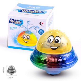 Refasy Children Bath Toys Automatic Water Spray Bathtub Toy for Kids Infant - Spray Ball