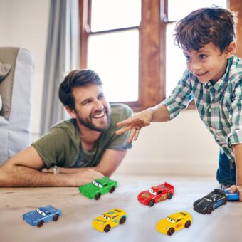6-Piece Mini Metal Alloy Car Dinky Set – Durable Die-Cast Toy Vehicles for Kids, Compact Pull-Back Cars for Racing, Collecting & Imaginative Play – Realistic Design, Perfect Gift - Image 4