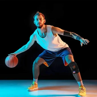 Adjustable Knee Cap Support kneepad Adjustable Sports Leg Knee Brace Wrap knee protector - Image 2