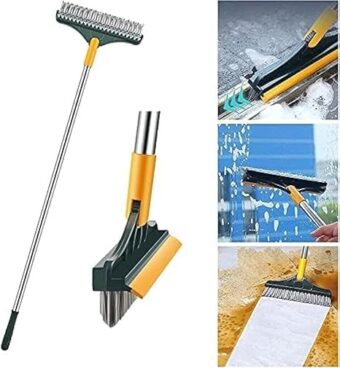 2 In 1 Floor Cleaning Brush Bathroom Tile Windows Floor Cleaning Brush With 120° Rotatable Head – Multipurpose Bathroom Floor Cleaning Brush – Floor Brush Scrubber - Image 7