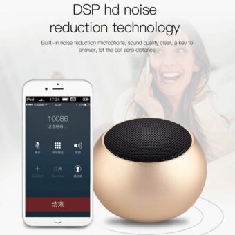 Mini Portable Wireless Bluetooth & Rechargeable Speaker - Wireless Bluetooth Mini Speaker With Card Slot (Random color) - Image 5