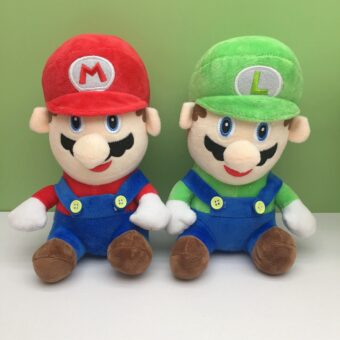 Cute Super Mario Plush Toy - 35cm | Best Quality Plush Toy For Babies | Toys For Kids - Toys For Girls & Boys ( Random Color ) - Image 2