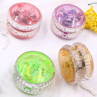 Light-Up Yo-Yo Toy for Kids – Colorful Flashing LED Yo-Yo for Boys & Girls – Fun Classic Spinning Toy for Beginners, Party Favors, Gifts & Outdoor Play - Random Color - Image 4
