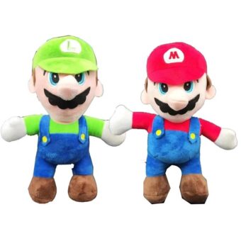 Cute Super Mario Plush Toy - 35cm | Best Quality Plush Toy For Babies | Toys For Kids - Toys For Girls & Boys ( Random Color ) - Image 7