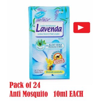 Pack Of 24 - Mosquito Repellent Lavenda Lotion | Best Quality Lotion with Fragrance | Soft & Silky Lotion  - Image 5