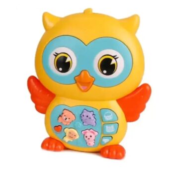 Multi-Functional Owl Piano Toy with Lights, Sounds, and Various Modes - A Fun & Engaging Early Learning Musical Instrument for Kids - Image 5