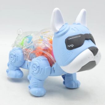 Mecha Dog Interactive Robot Toy - Walking, Music & Lights for Kids Ages 3+ | Best Quality Toy - Random Color