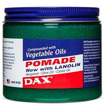 DAX Pomade Hair Wax – 7.5 oz (213g) | Strong Hold & High Shine Styling Wax Without Box