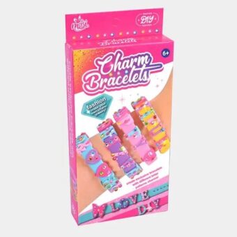 Charm Bracelets Diy Band Set, 6 Color Mix | Best Quality Bracelets For Kids - Image 5