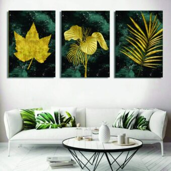 Set of 3 Wall Art Wooden Phototile Frames for Wall Decor