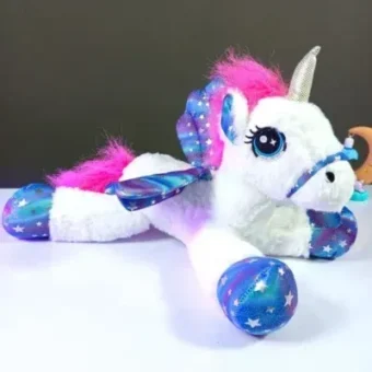 Unicorn 25cm Plush Toy -  Stuffed Unicorn Toy For Kids | Unicorn Toys For Babies - Random Color - Image 3