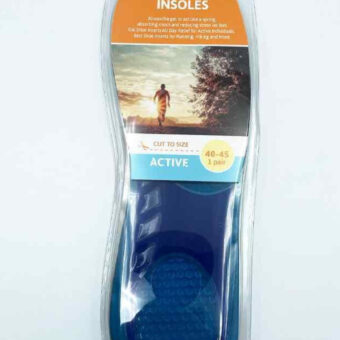 Universal Foot Insole Pads (Pair) – Soft & Trim-to-Fit