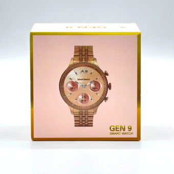 Gen 9 Smart Watch for Women – Elegant Fitness & Lifestyle Watch with 2 Interchangeable Straps