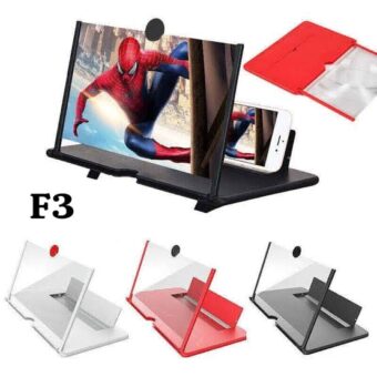 F3 Mobile Screen Magnifier | Enlarged Mobile Screen Amplifier Large Screen Eyes Protection (Random Color