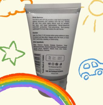 Naturals Beauty Gluta White Skin Brightning Sun Block Spf 60+ UAV&UVB 120 ML - Image 7