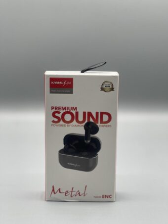 Kamal Premium Quality Metallic Earbuds with Active Noise Cancellation (ANC) – Deep Bass, Crystal Clear Sound & Stylish Design - Image 6