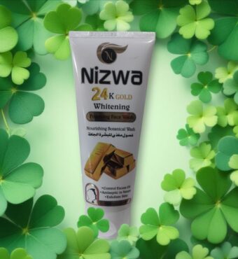 Nizwa 24K Gold Whitening Face Wash – 100ML | Brightening & Glowing Skin - Image 5