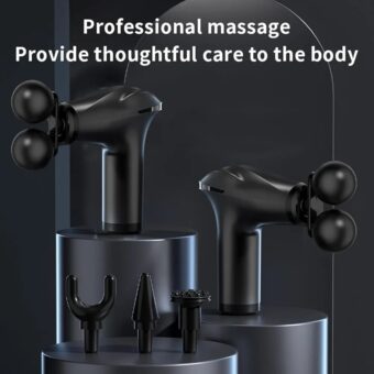 Mini Double-Head Muscle Massage Gun – Deep Tissue Percussion Massager for Back, Shoulder, Legs & Full-Body Pain Relief - Image 8