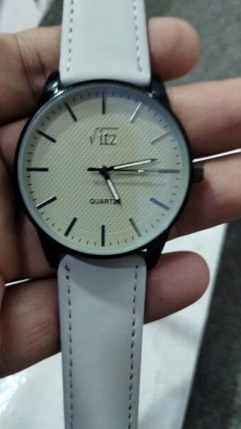 Stylish White Watch | itz | Quartz | New Fashion Design - Image 6