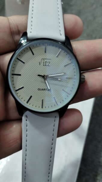 Stylish White Watch | itz | Quartz | New Fashion Design - Image 5