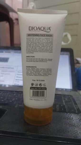 BioAqua Whitening Face Wash | Perfect Glowing Skin [150ml] - Image 6