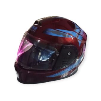 Stylish Helmet for Motorcycle Use Safety with Style | Upper Graphics: Random - Image 4