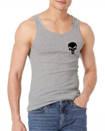 Avengers Logo Sando tank top for Men [Navy Blue] | Workout Tank top gym shirts for men - Image 6