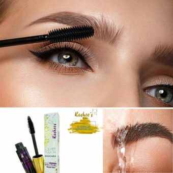 Kashees Waterproof Mascara - Long-Lasting, Smudge-Proof, Volumizing & Defining Formula for Bold Lashes - Best Quality Mascara For Girls - Mascara For Women - Waterproof Mascara