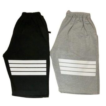 [Pack Of 2] Sleeping Short Trouser For Men | New Good Quality Fabric Shorts - Image 3
