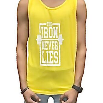 [Pack of 3] Men’s Fitness Gym Sandos for Men Sleeve less for Men Top Fashion Wear Shirt Hoodie Sleeve less for Men - Image 3