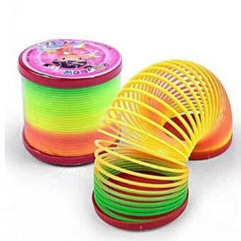 Magic Slinky Rainbow Springs Bounce Fun Toy For Kids | Magic Rainbox Spring