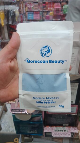 Moroccan Beauty Nila Powder | Blue Nila Skin Whitening Powder 50g | Best Quality Nila Powder - Image 2