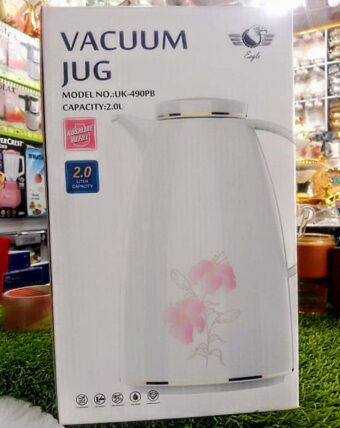 Vacuum Jug Eagle Company – Insulated Hot & Cold Glass Carafe in Red (1.5 L & 2 L) - Image 3