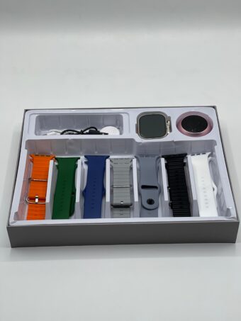Ultra 2 - Crown K16 - Watch Bundle – Includes Free P47 Wireless Headphone + 7 Interchangeable Straps - Image 6