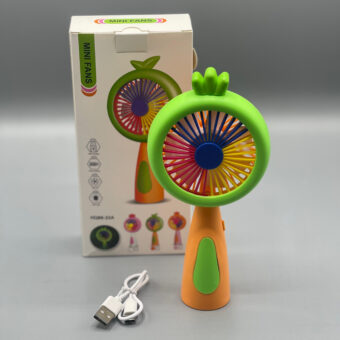 Portable Handheld Fan | Mini Handheld Fan easily Carrieable for Personal Usecases | USB Rechargeable Fan - Image 2