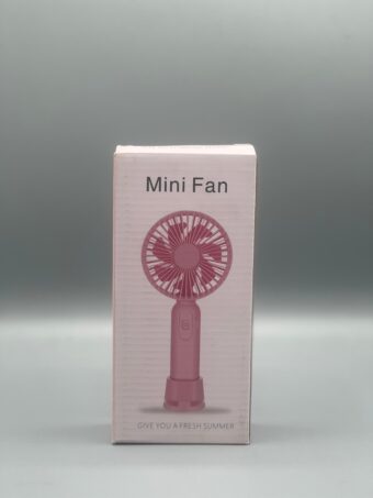 Mini Portable Handheld Fan | Compact Fan easily Carrieable for Personal Usecases | USB Rechargeable Fan (Random Color) - Image 2