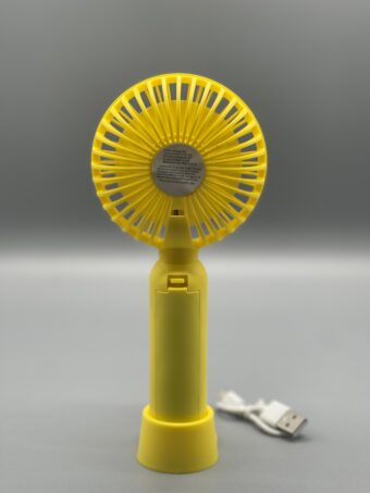 Mini Portable Handheld Fan | Compact Fan easily Carrieable for Personal Usecases | USB Rechargeable Fan (Random Color) - Image 6