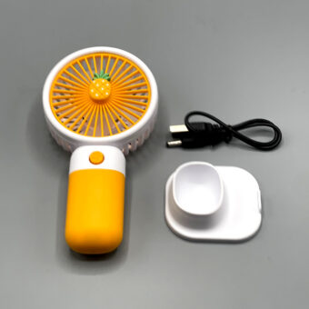 Mini Portable Handheld Fan | USB Rechargeable Fan Cute Compact Design - Image 2