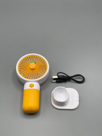 Mini Portable Handheld Fan | USB Rechargeable Fan Cute Compact Design - Image 4