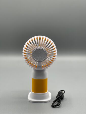 Mini Portable Handheld Fan | USB Rechargeable Fan Cute Compact Design - Image 7