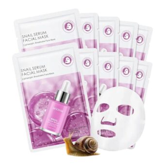 Pack Of 05 - Anti-Wrinkle Face Sheet Mask | Anti Aging Hydrating Anti-acne Repairing Brightening Moisturizing Retinol Serum Facial Mask - Image 4